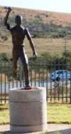 The Statue of Delekile Khoza in Tigane 