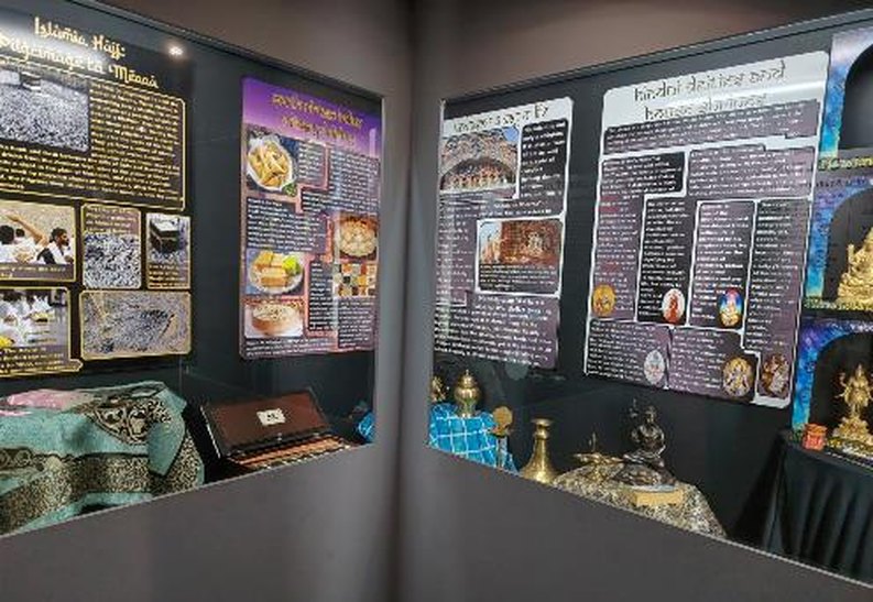 Exhibition celebrating the cultural heritage of the Hindu and Muslim community of our City